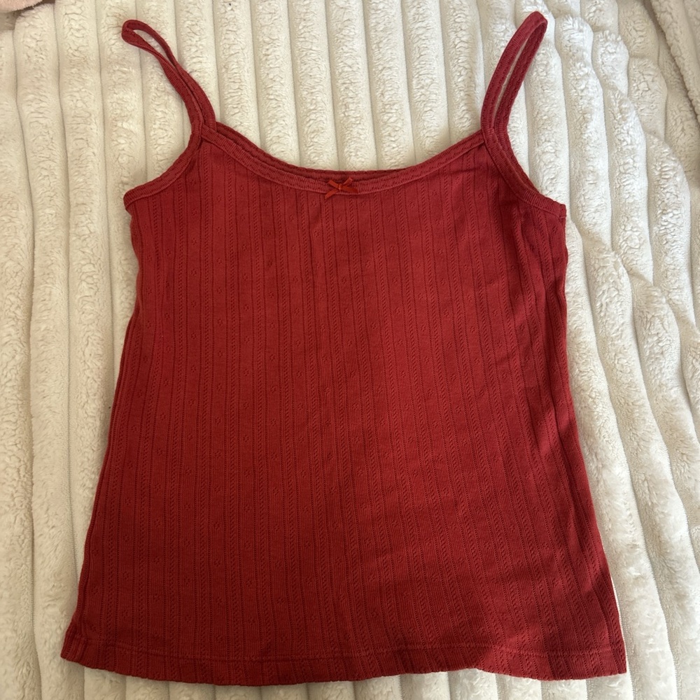 Brandy Red tank